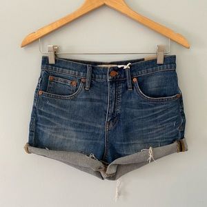 Madewell jean shorts